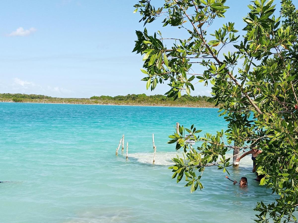 Apartmán Mi Cuartito En Bacalar Exteriér fotografie